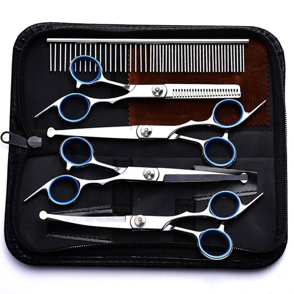 From Home Hair Care - Professional Dog Grooming Scissors Set 7