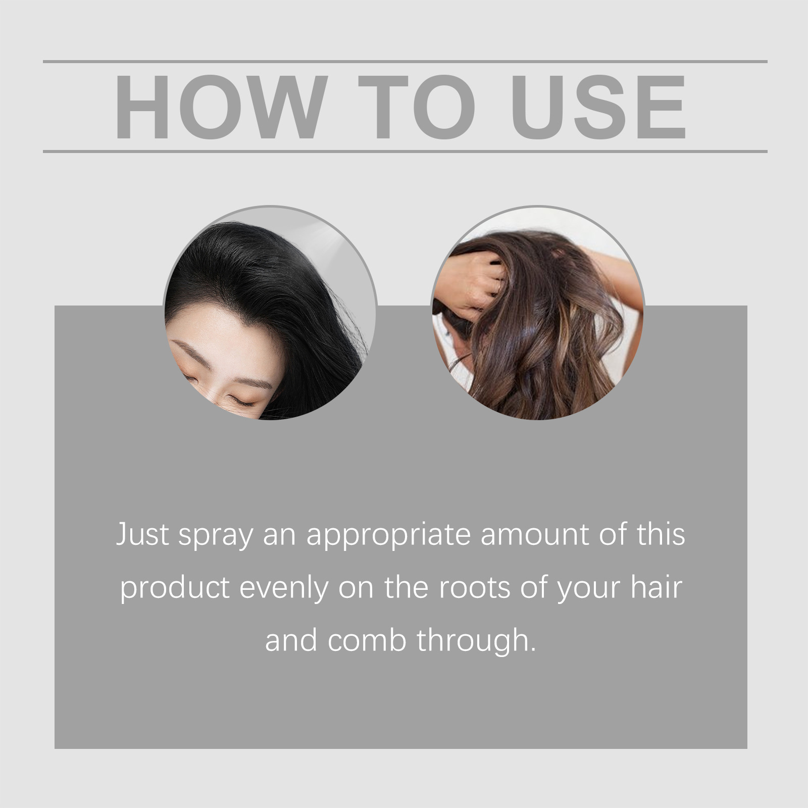 Hair Care Natural - Dry Hair Shampoo Spray Oil Control
