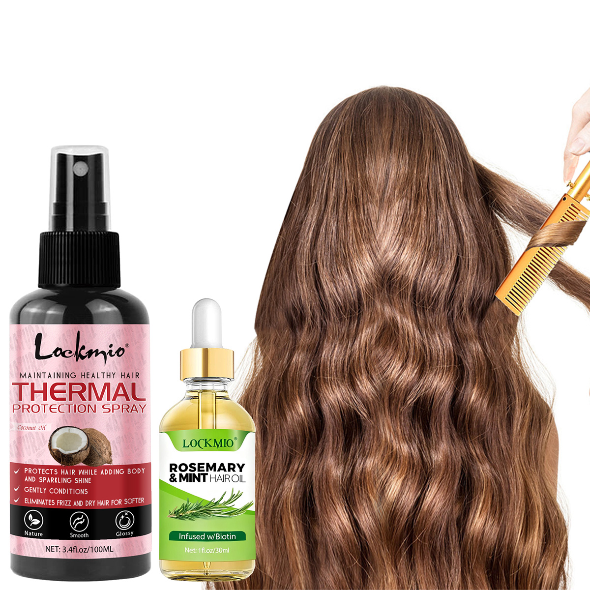 Heat Protectant Spray - Heat Protection Spray Deep Nourishing Conditioner