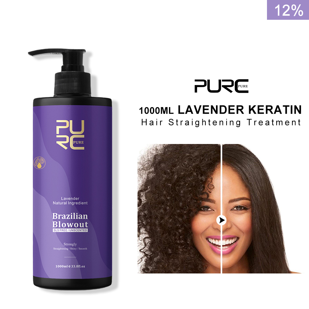 Hair Care Dupes - PURC Lavender 12% Brazilian Keratin Straightening
