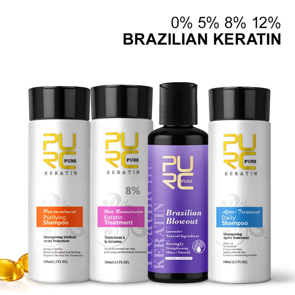 PURC Keratin Treatment Shampoo - огляд і ціна Hair Care Dupes