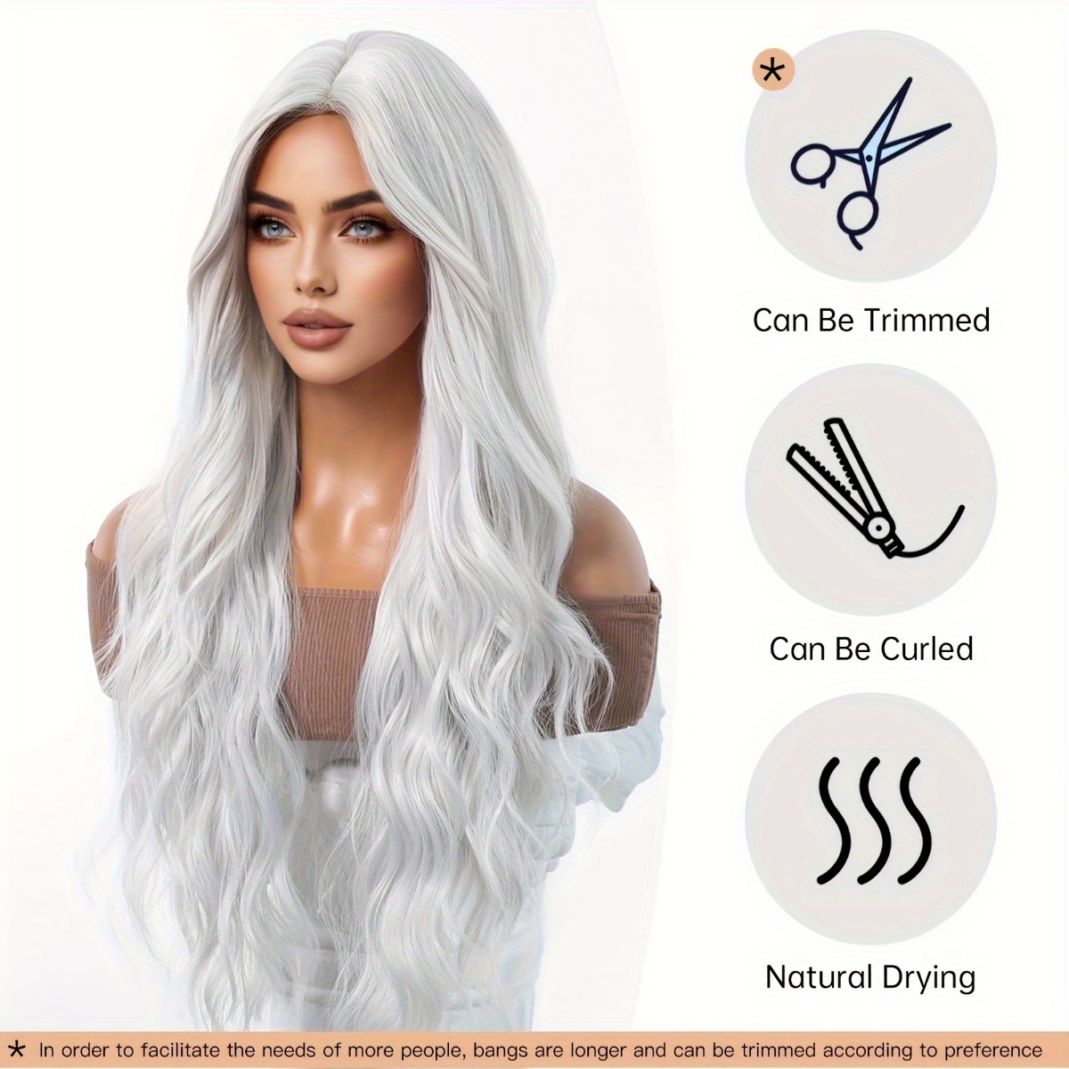 Anxin Brand Synthetic Fiber Wi - огляд і ціна Hair Care Natural