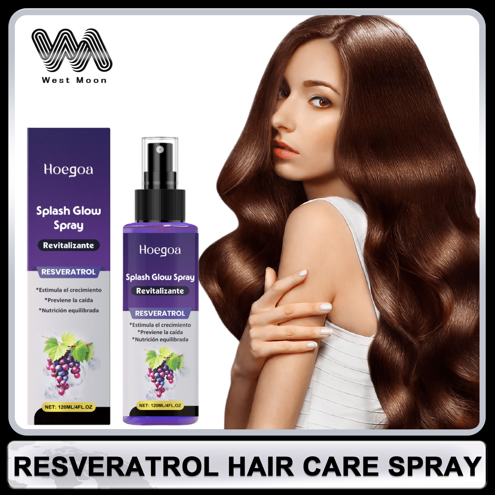 Resveratrol Hair Care Spray An - огляд і ціна Hair Care Natural