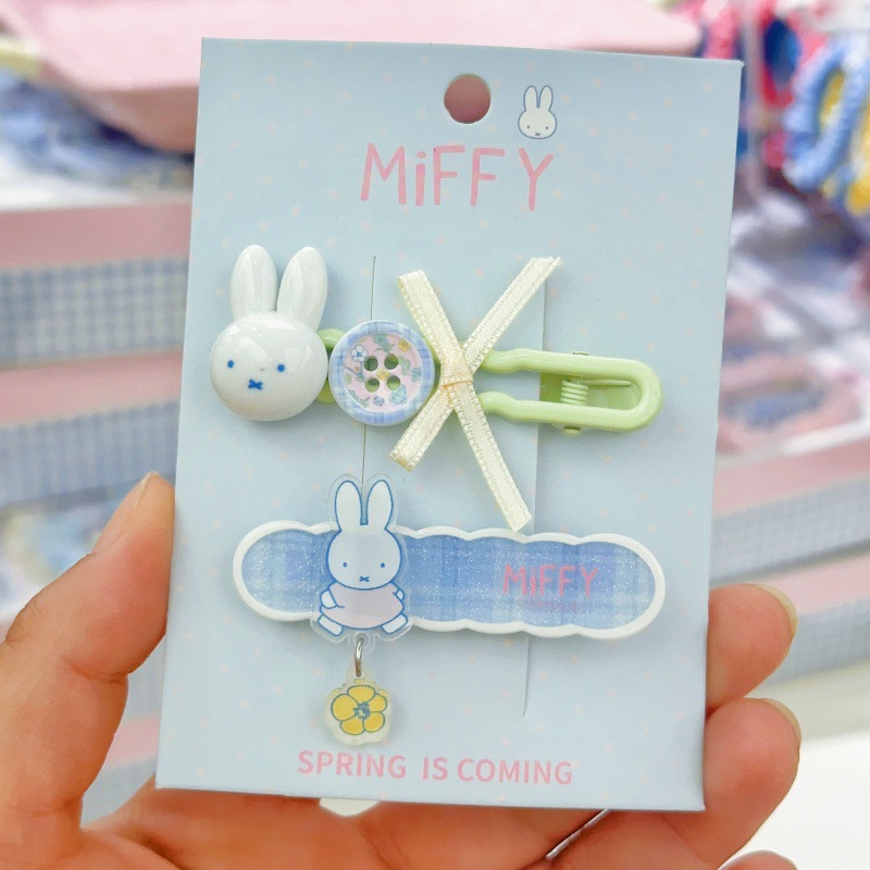 New Miffy rabbit bangs clip si - огляд і ціна Clip In Hair Piece