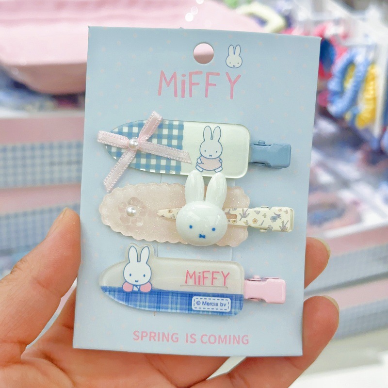 New Miffy rabbit bangs clip si - огляд і ціна Clip In Hair Piece