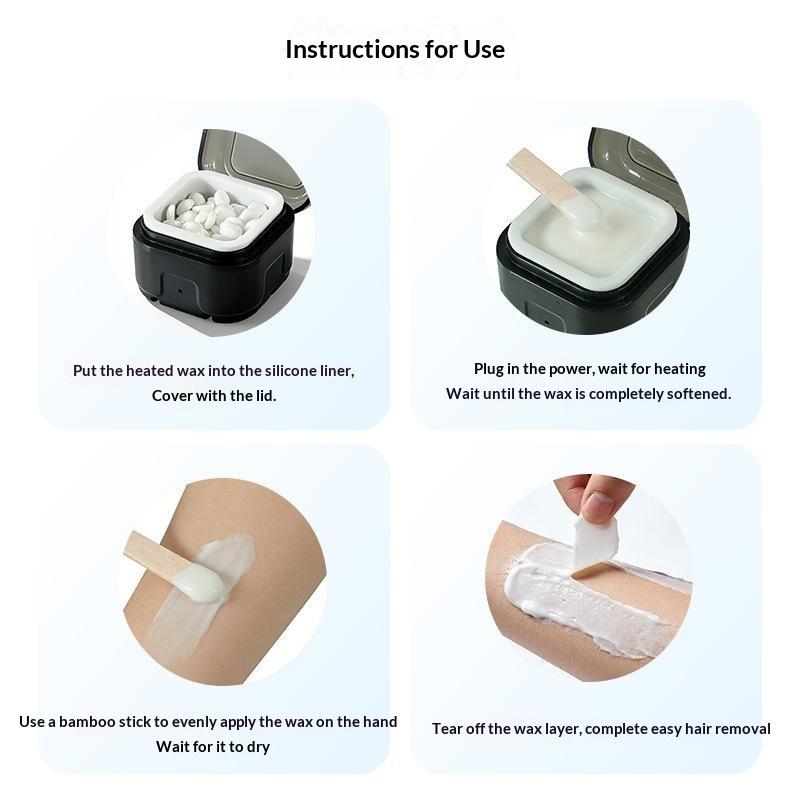 Mini Wax Heater Machine Silico - огляд і ціна Hair Care Kit