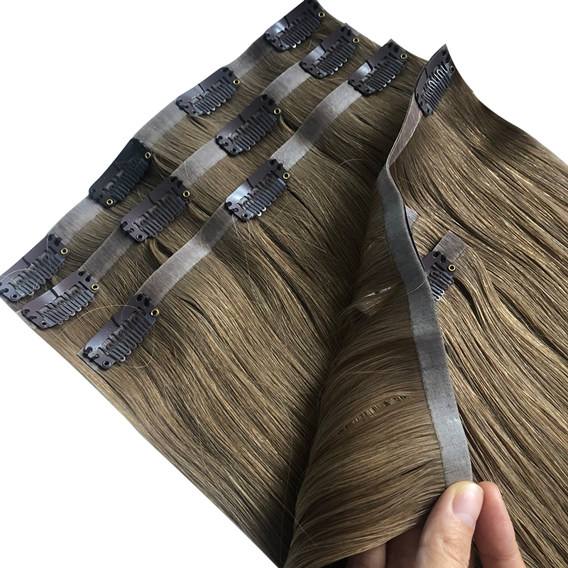 Straight Invisible PU Clip In  - огляд і ціна Clip In Hair Piece