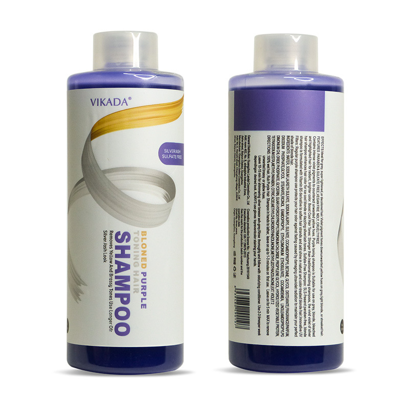 Vikada Blonde Purple Hair Sham - огляд і ціна Purple Toning Shampoo