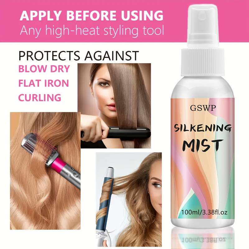 GSWP Silky Hair Spray Is a Lea - огляд і ціна Heat Protectant Spray