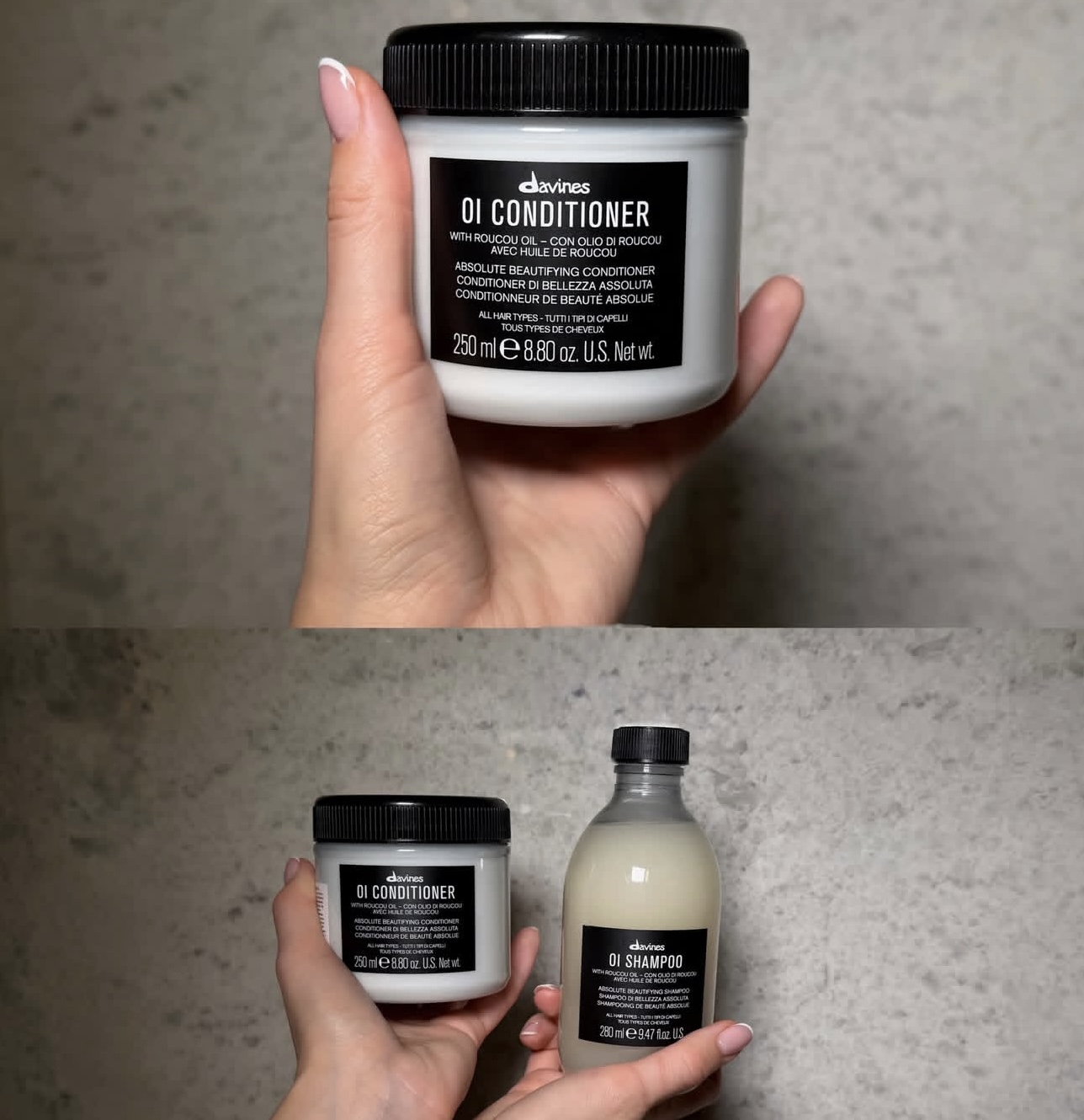 Davines OI Hair Shampoo Condit - огляд і ціна Hair Care Kit