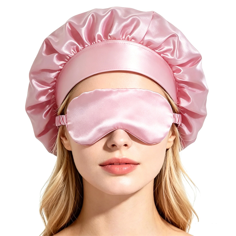  Satin Bonnet Sleep Eye Mask  - огляд і ціна Hair Care Kit
