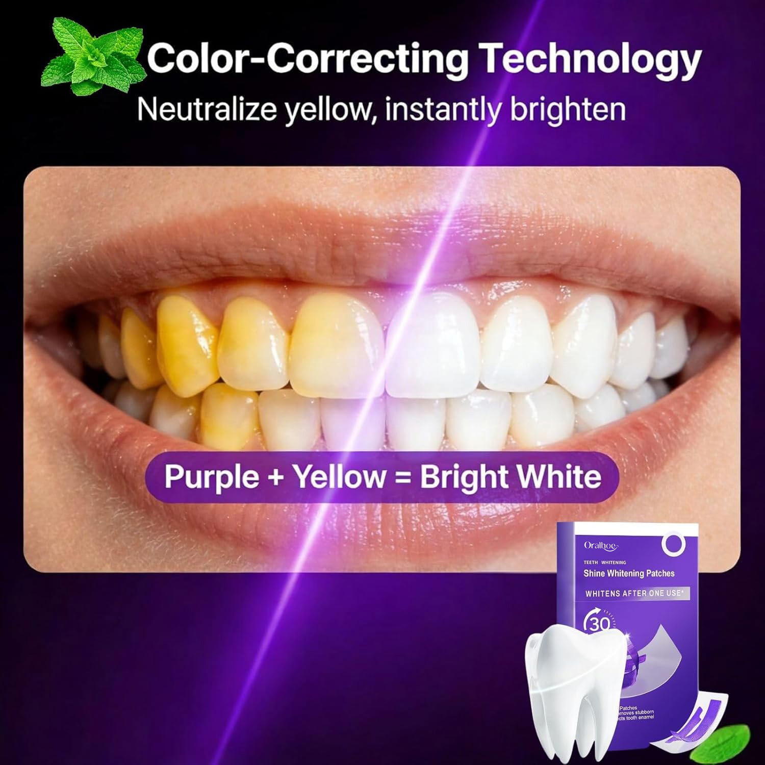 Purple Teeth Whitening Combo K - огляд і ціна Purple Toning Shampoo