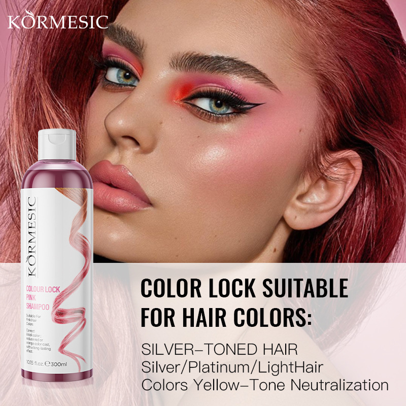 Color Locking Shampoo Pink Sil - огляд і ціна Purple Toning Shampoo