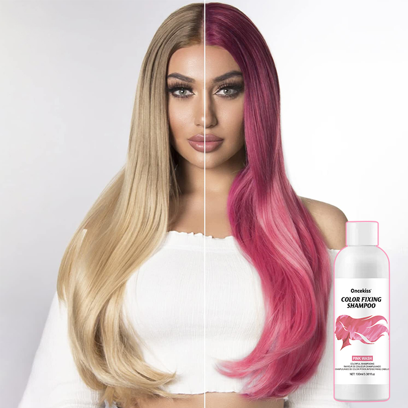10 Colors Semi-permanent Hair  - огляд і ціна Purple Toning Shampoo