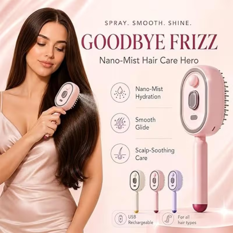 Electric Airbag Massage Comb w - огляд і ціна Hair Care Is Self Care