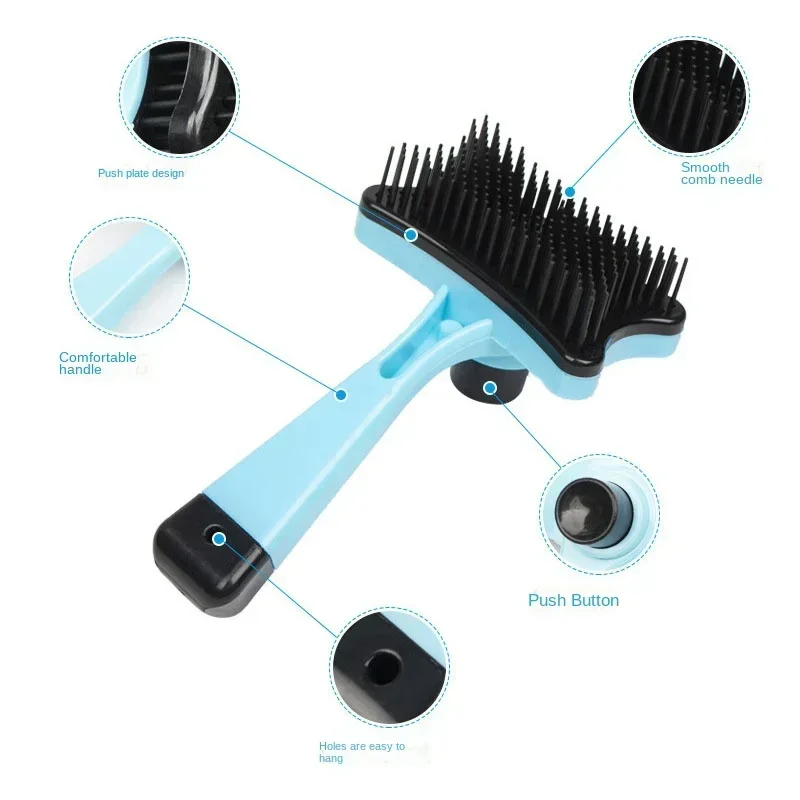 1pc Self Cleaning Pet Slicker  - огляд і ціна Hair Care Is Self Care