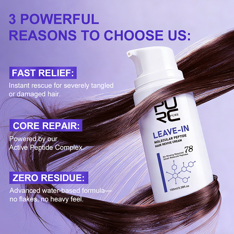 PURC Leave-In Keratin Hair Cre - огляд і ціна Hair Care Dupes