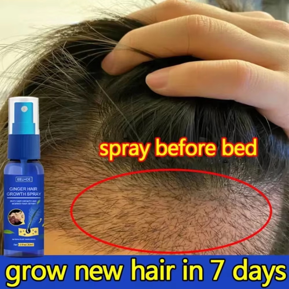 Fast Ginger Hair Growth Spray  - огляд і ціна Hair Care Natural