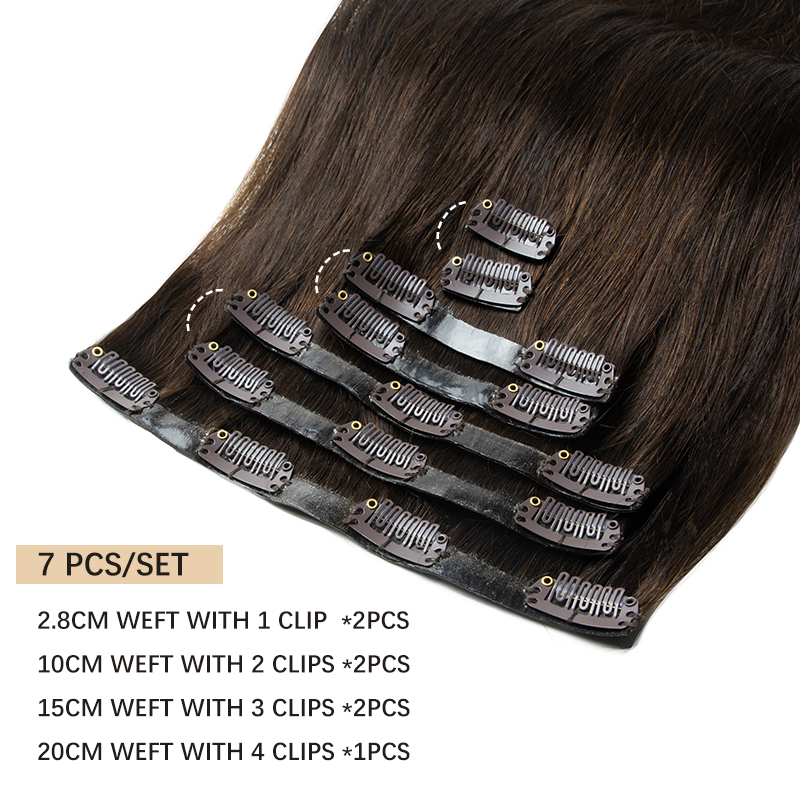 Invisible Thick PU Clip In Hum - огляд і ціна Clip In Hair Piece
