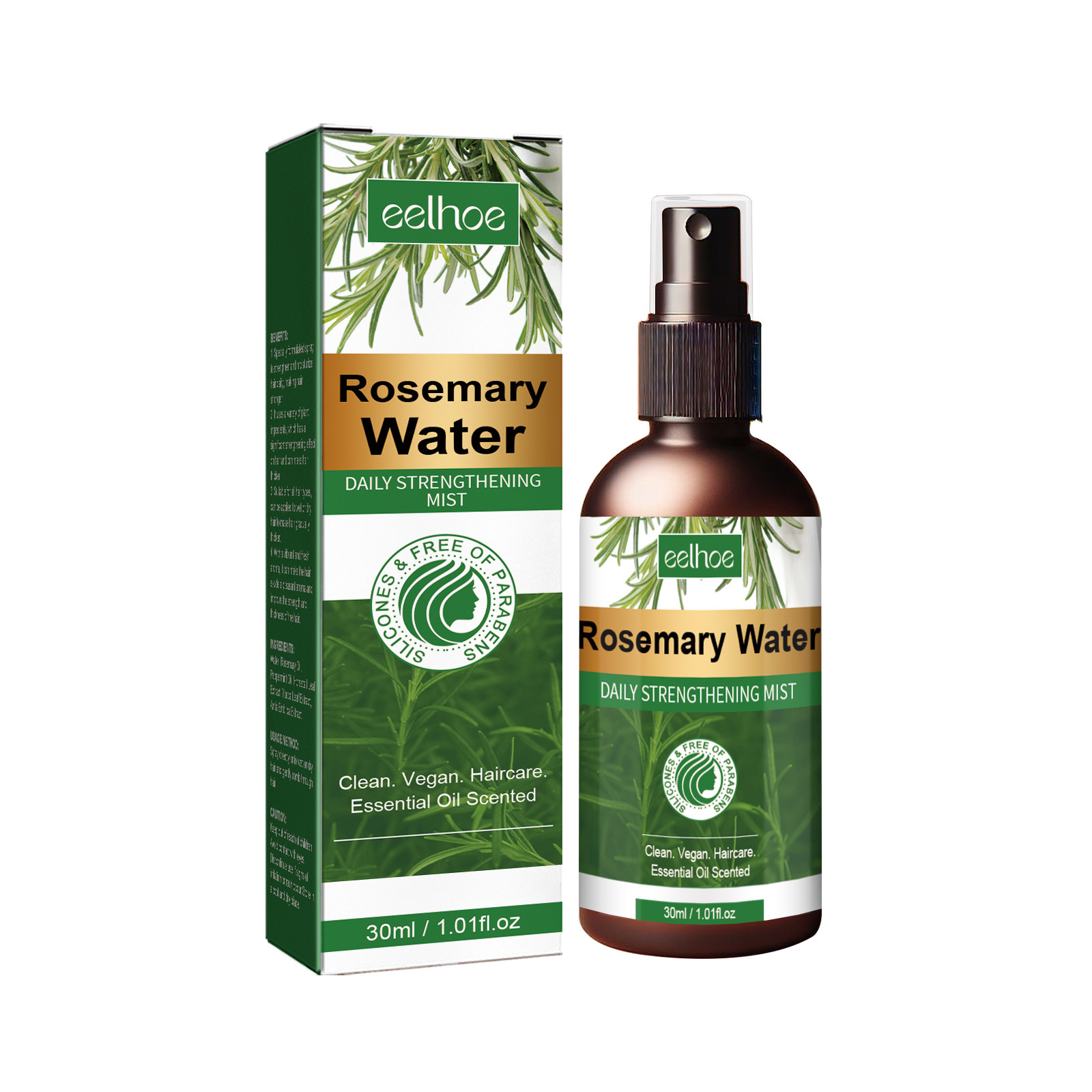 Rosemary Spray for Hair Nouris - огляд і ціна Hair Care Natural